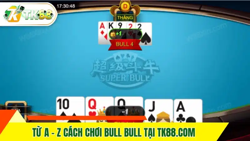 Từ A - Z cách chơi Bull Bull tại TK88.COM