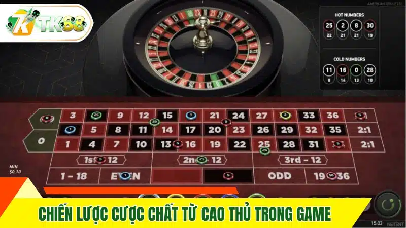 Chiến lược cược chất từ cao thủ trong game