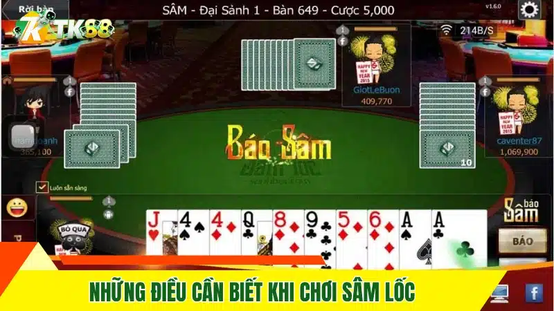 Những điều cần biết khi chơi sâm lốc