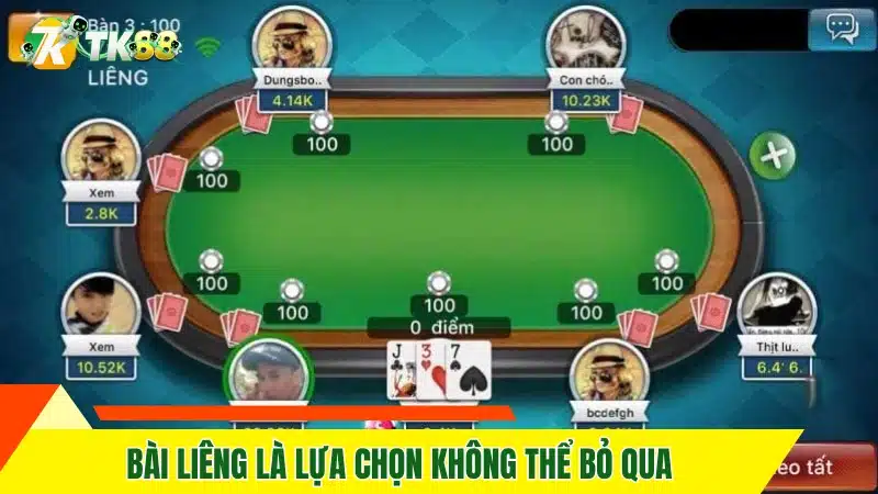 Bài Liêng là lựa chọn không thể bỏ qua