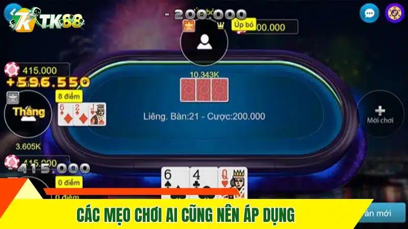 Các mẹo chơi ai cũng nên áp dụng