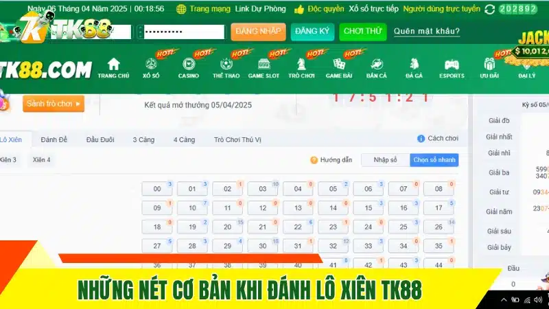 Những nét cơ bản khi đánh lô xiên TK88 Những nét cơ bản khi đánh lô xiên TK88