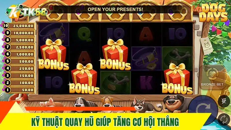 Kỹ thuật quay hũ giúp tăng cơ hội thắng