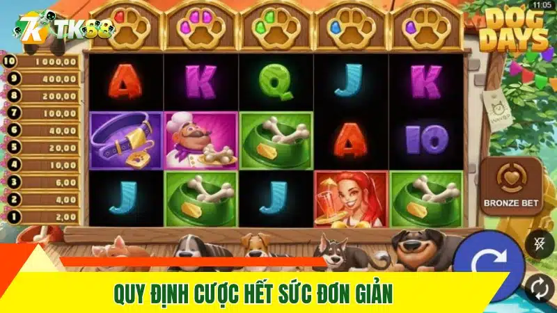 Quy định cược hết sức đơn giản