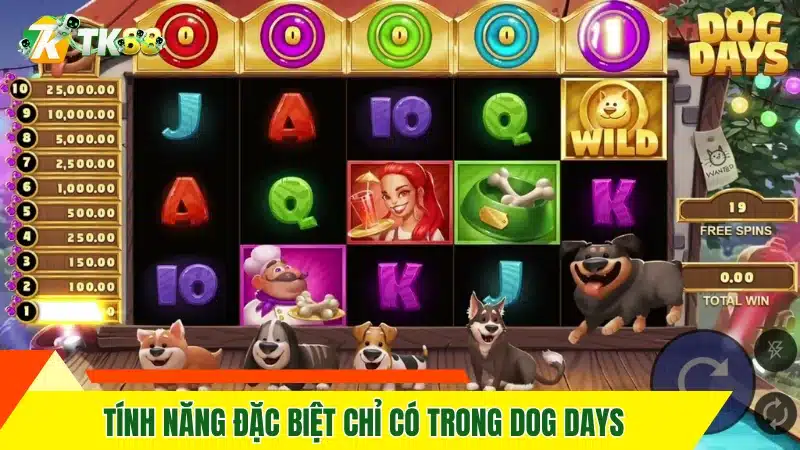 Tính năng đặc biệt chỉ có trong Dog Days