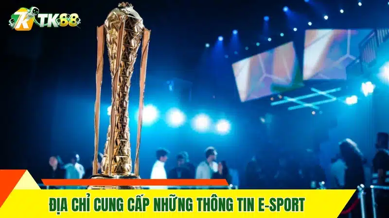 Địa chỉ cung cấp những thông tin E-Sport